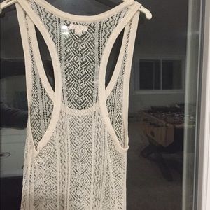 2 - Aerie lace tanks. Two for the price of one