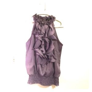 Maybe/Purple Dress top with embellishments