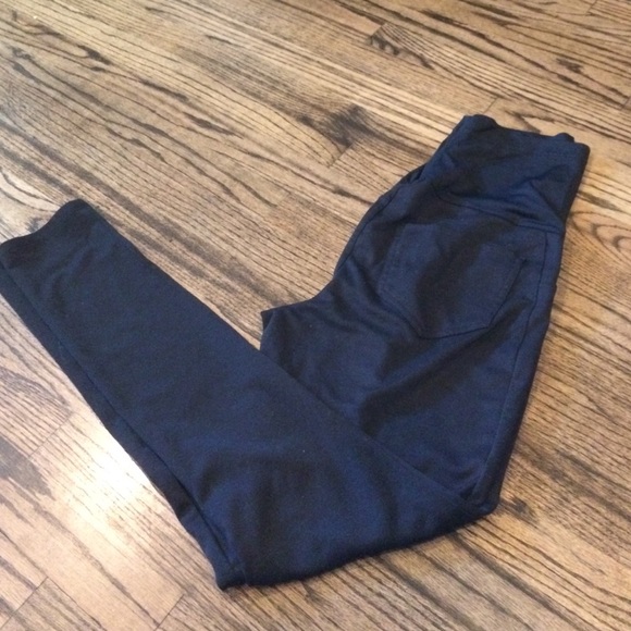 Black maternity pants