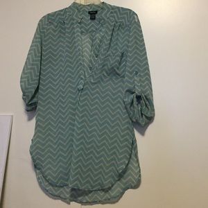 Chevron Print Tunic