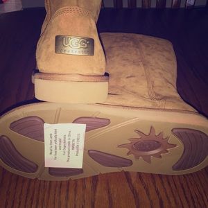 New Brown Zippered Uggs Sz 8