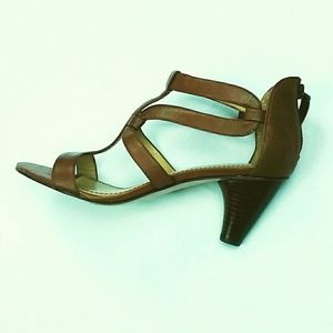Nine West strappy heel