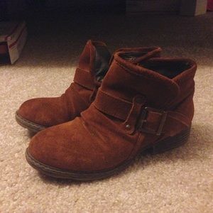 Brown Fall Booties