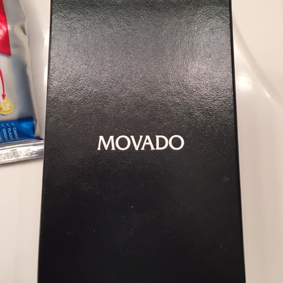Movado gold women's bangle watch