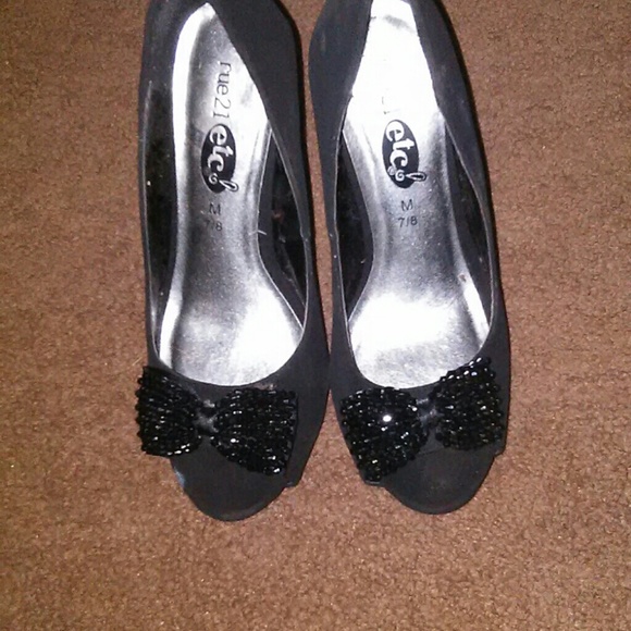 High heel shoes