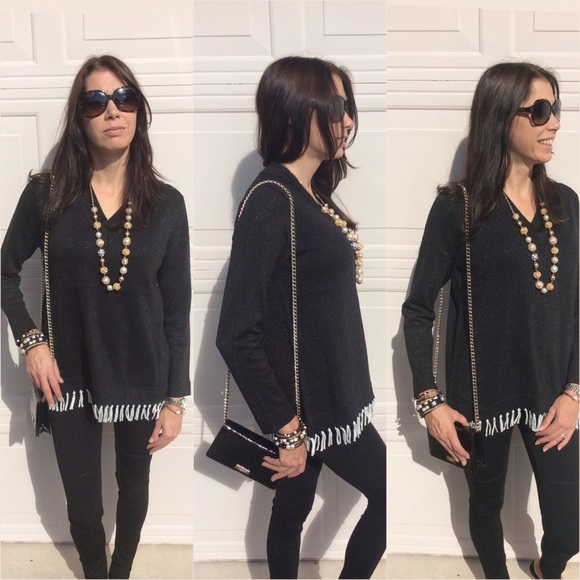 🚫 SOLD 🚫 Lurex Sweater - Picture 2 of 4