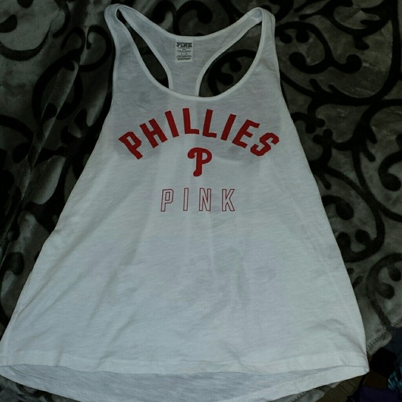 VS Pink Phillies Tank Top Size L