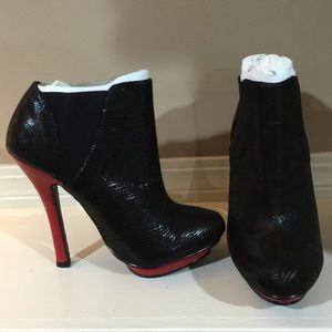 JustFab Booties -- Brand New