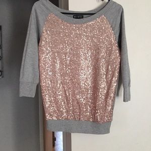 Gorg bling tunic sweater from Macy's