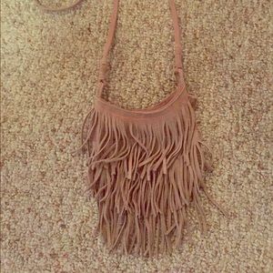 Fringe purse