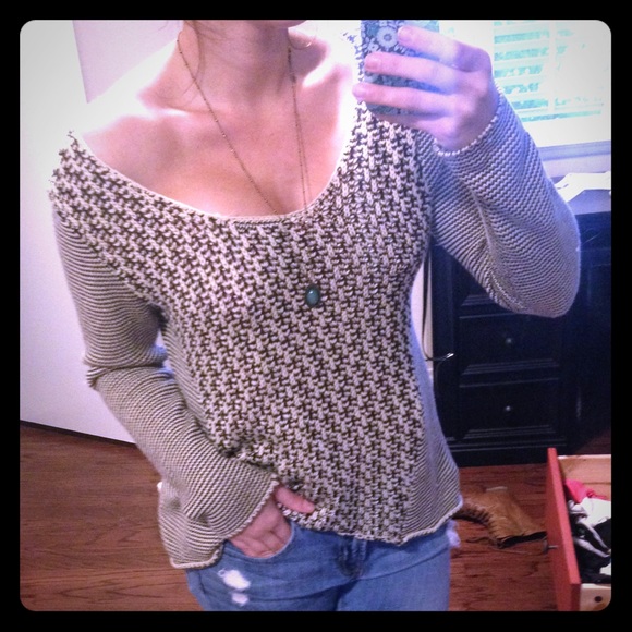 Striped sweater!