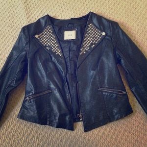 Studded Leather Jacket