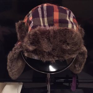 Plaid lumberjack hat