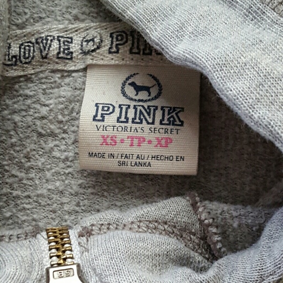 PINK high neck zip up jacket - Picture 2 of 3