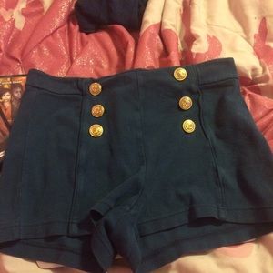 ✨ FOREVER 21 HIGHWAIST SAILOR SHORTS ✨
