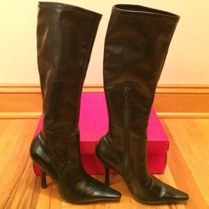 BCBG Girls Knee High Heeled Boots