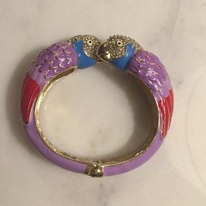Vintage parakeet bracelet