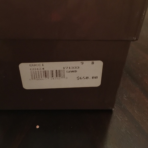 Gucci sling back clogs with tassels and gold studs - Picture 4 of 4