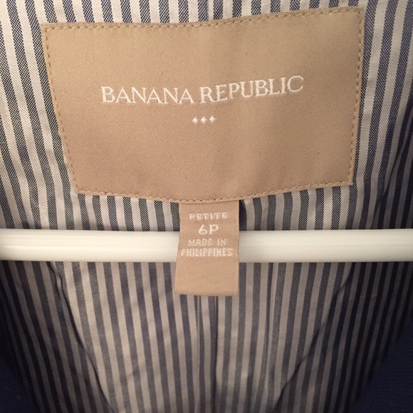 Banana Republic navy blazer NWT sz6 - Picture 3 of 3