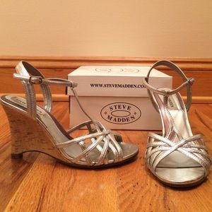 Steve Madden Strappy Wedge Sandals