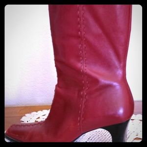 Red boots