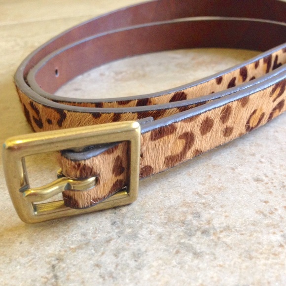 Accessories - Leopard Belt