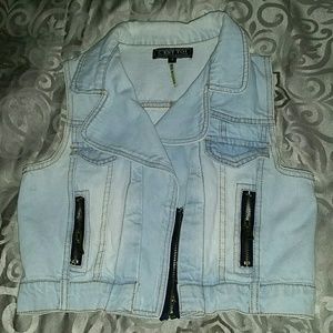 Denim vest