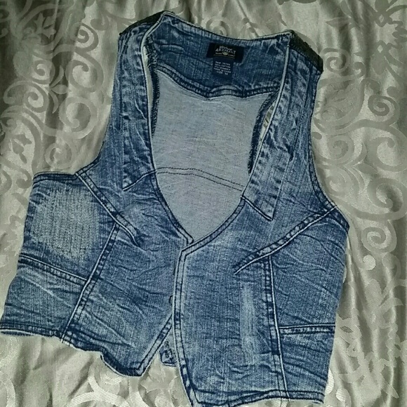 Denim vest