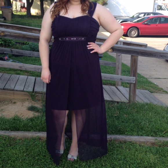 Dark Purple Prom Dress