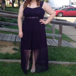 Dark Purple Prom Dress