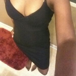 Express little black dress