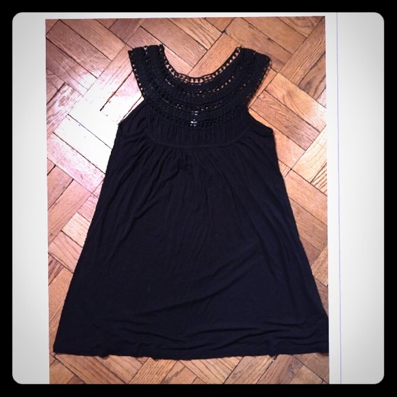 Boutique black tunic