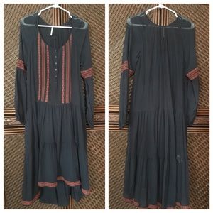 Free People 2 pc boho dress