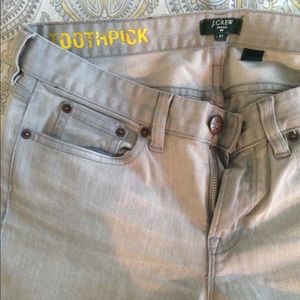 J.Crew Toothpick Jeans