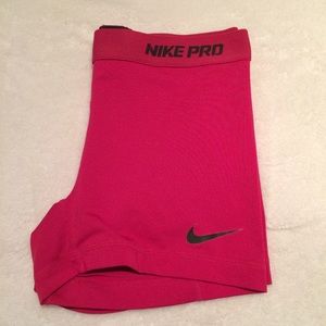 Women's Nike Pro compression shorts
