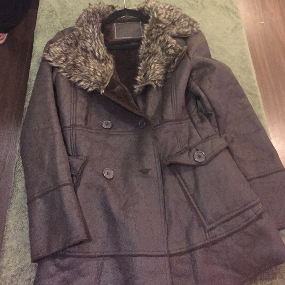 A beautiful and warm brown coat!