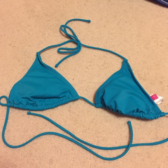 Blue OP swim top