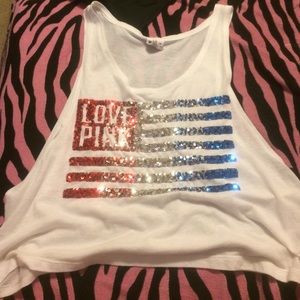 PINK USA top