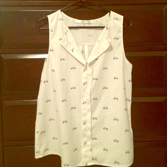 Fun Bicycle Sleeveless Top