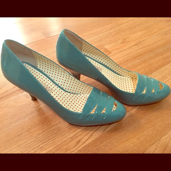 Turquoise 3" heel B.A.I.T pump