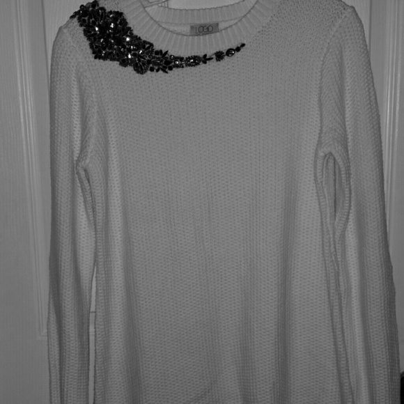 Loring Golstein White sweater