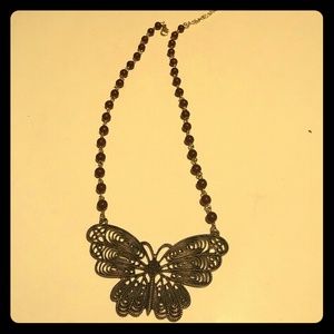 Beautiful butterfly necklace