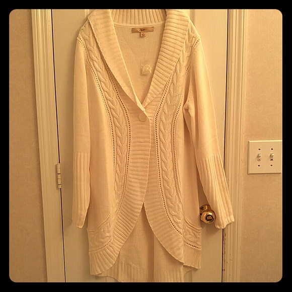 Trending!! NEW Motto long 1 button cardigan