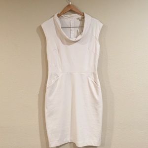 Banana Republic cream dress