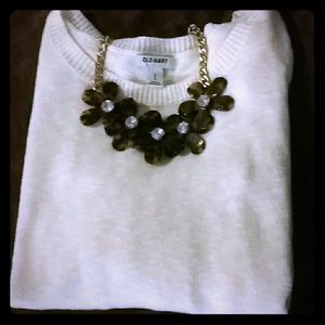 Old Navy ivory sweater washed never worn!