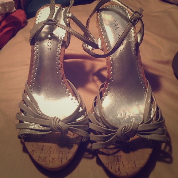 Rampage strappy heels