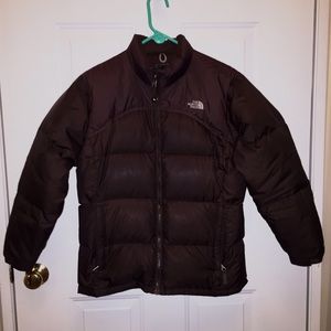 The North Face Brown Down Coat
