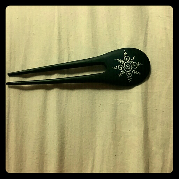 Hand crafted hair stick