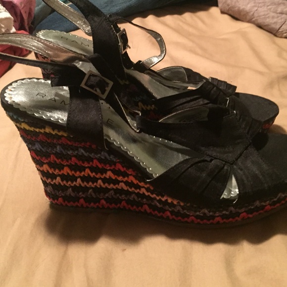 Worn once wedges