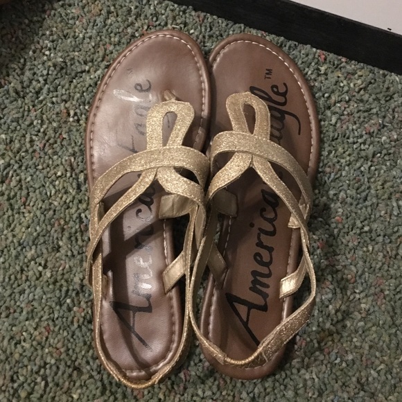 Sparkly Strappy Sandals